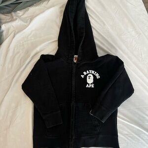 Bape Kids Black Hoodie
